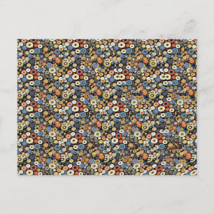 Carte Postale PIGEON Stéréogramme Magic Eye - Sans Enveloppe