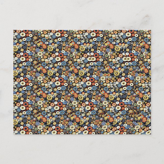 Carte Postale PIGEON Stéréogramme Magic Eye - Sans Enveloppe (Devant)