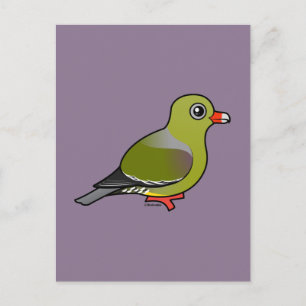 Carte Postale Pigeon vert d'Afrique