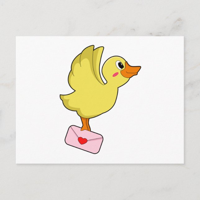 Carte Postale Pigeon voyageur Lettre (Devant)