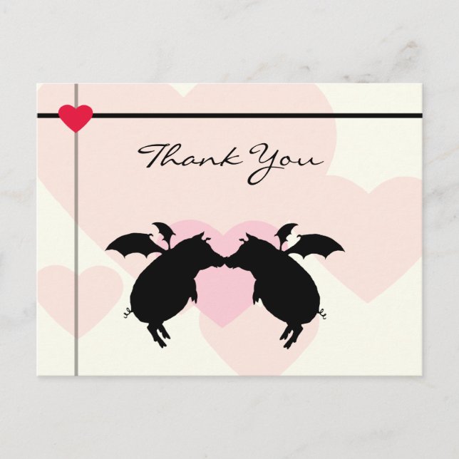 Carte Postale Piges volantes (Devant)