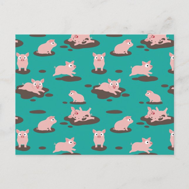 Carte postale Piglets (Devant)