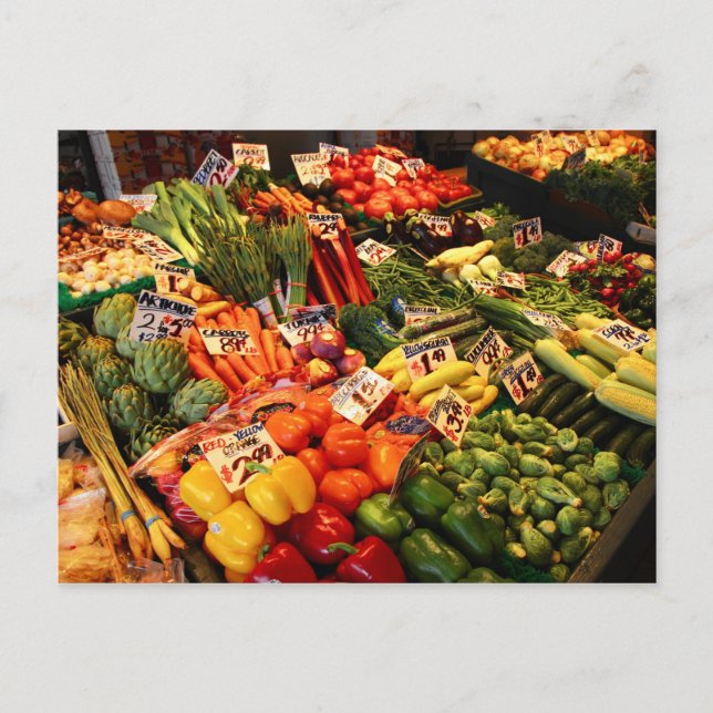 Carte Postale Pike market, Seattle (Devant)