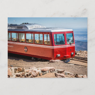 Carte Postale Pikes Peak Cog au sommet de Pikes Peak