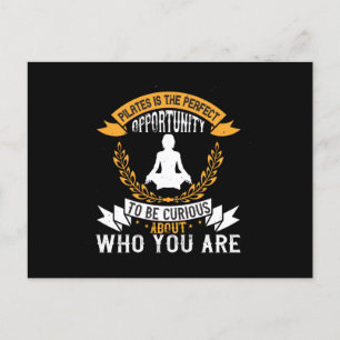 Carte Postale Pilates est l'occasion parfaite de se vérifier soi