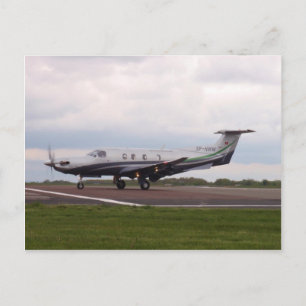 Carte Postale Pilatus PC 12 SP-NWM