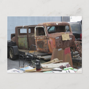 Carte Postale Pile de junk