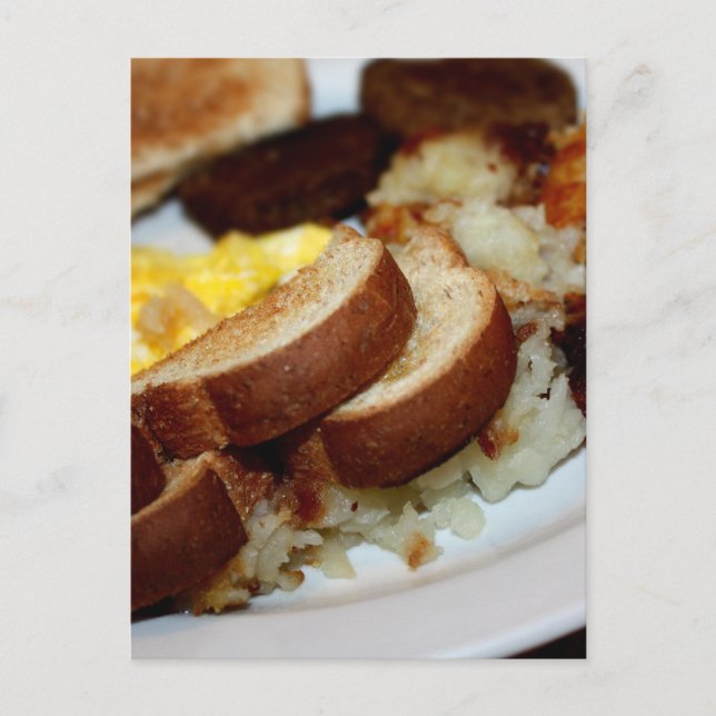 Carte Postale Pile petit-déjeuner (Devant)