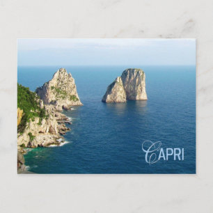 Carte Postale Piles Faraglioni, Capri, Italie