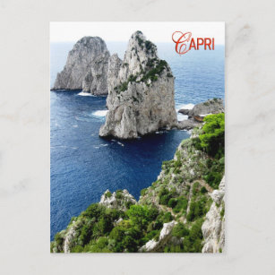 Carte Postale Piles Faraglioni, Capri, Italie