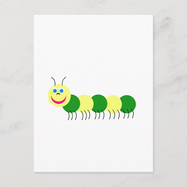 Carte Postale Pilier vert jaune (Devant)