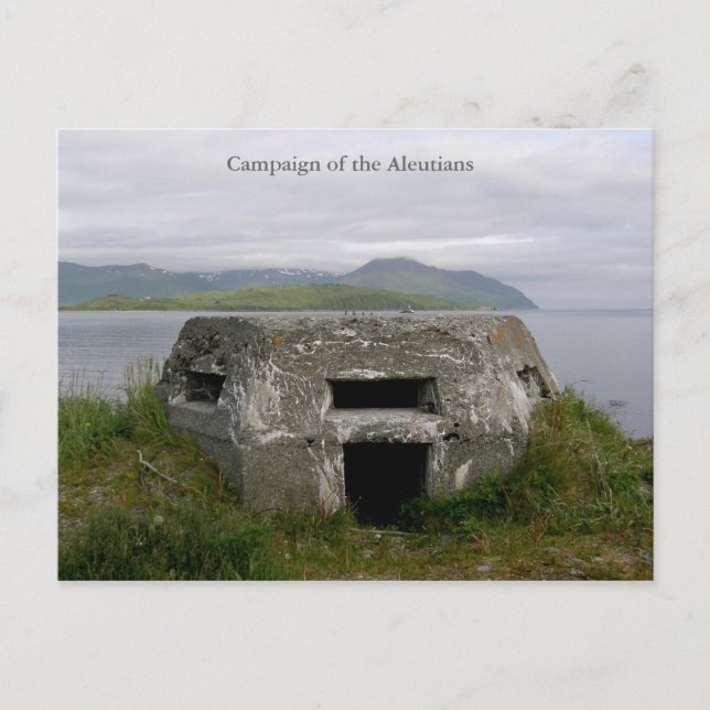 Carte Postale Pillbox 2ème guerre mondiale sur la plage, holland (Devant)