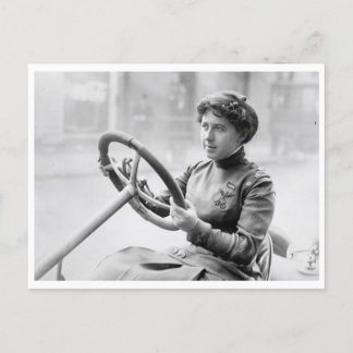 Carte Postale Pilote automobile Joan Newton Cuneo