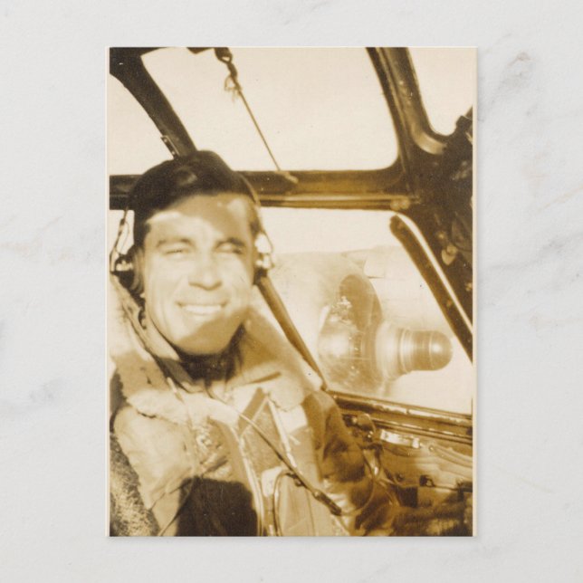 Carte Postale Pilote B-24 (Devant)