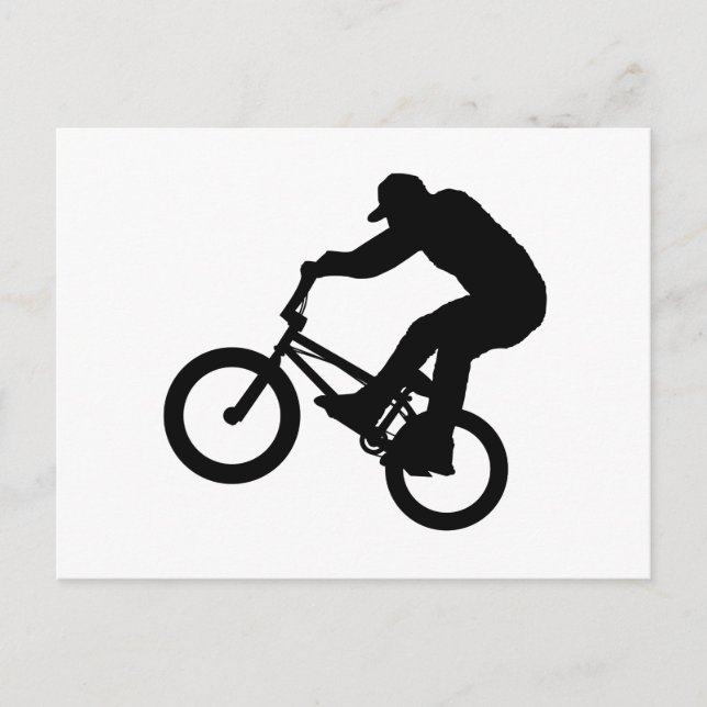 Carte Postale Pilote BMX (Devant)