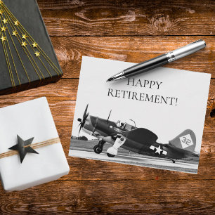 Carte Postale Pilote de Warbird à la retraite Photo d'aviation d