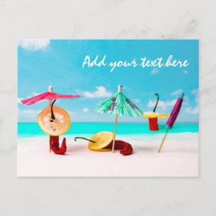 Carte Postale Piment De La Mer