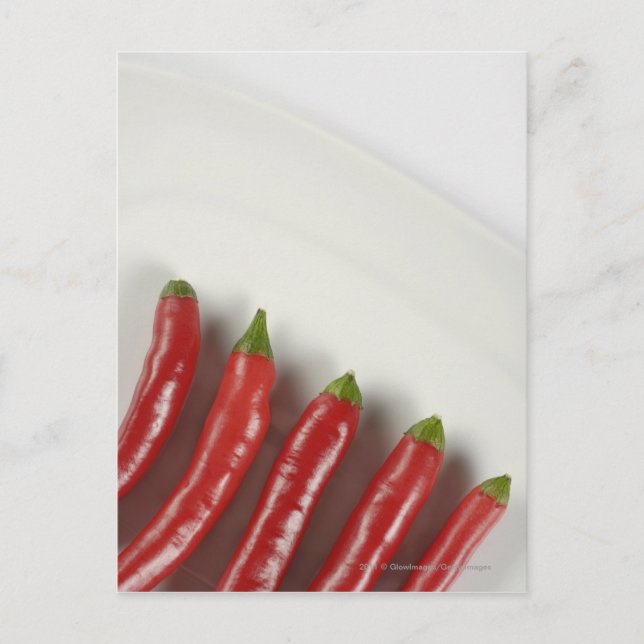 Carte Postale Piments rouges (Devant)