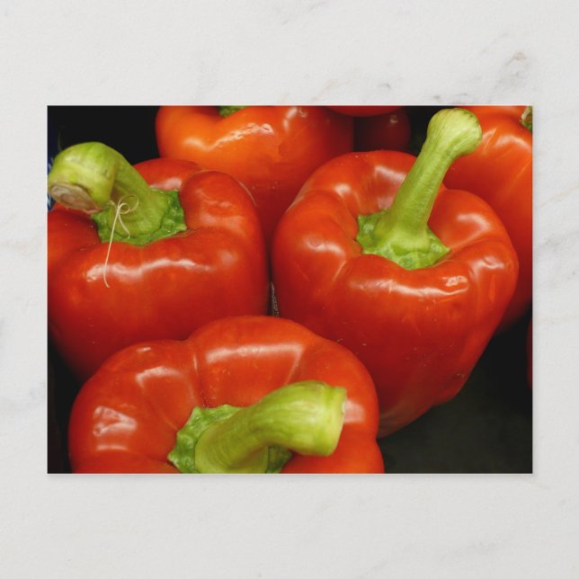 Carte Postale Piments rouges de Firey (Devant)