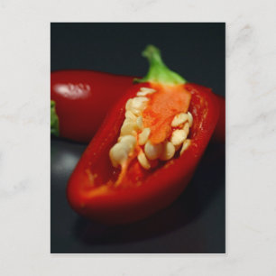 Carte Postale piments, semence morte