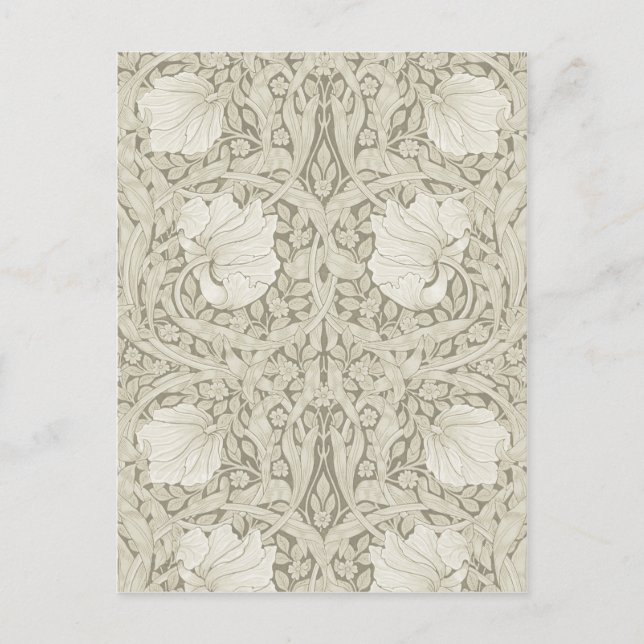 Carte Postale Pimpernel Ivory, William Morris (Devant)
