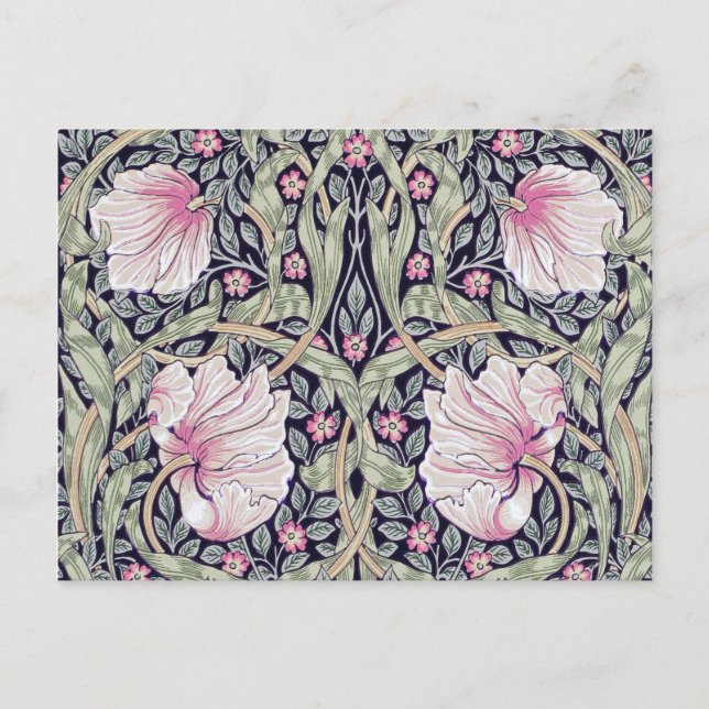 Carte Postale Pimpernel, William Morris (Devant)