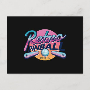 Carte Postale PINBALL vintage