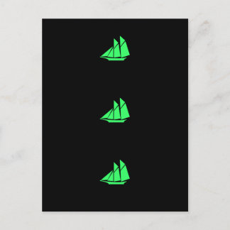 Carte Postale Pince Ocean Glow_Green