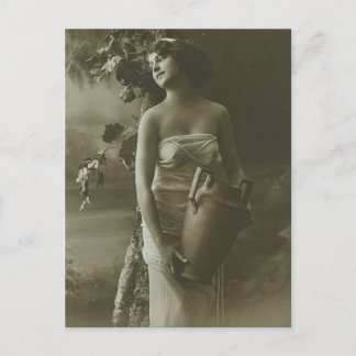 Carte Postale Pinceau français vintage