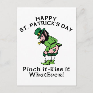 Carte Postale Pincer It Happy St Patrick's Day