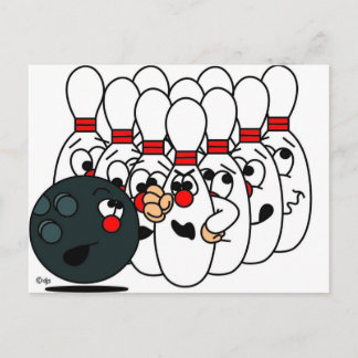 Carte Postale Pinces de quille