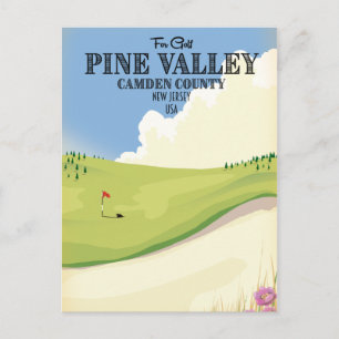 Carte Postale Pine Valley Camden County New Jersey USA Golf