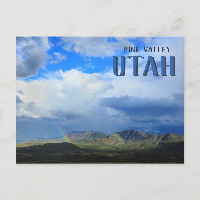 Carte Postale Pine Valley Utah (Devant)