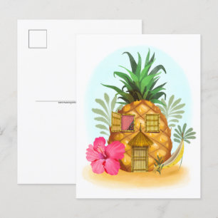 Carte postale Pineappy Beach House