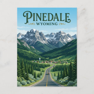 Carte Postale Pinedale États-Unis