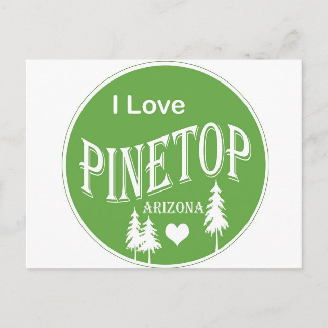 Carte Postale Pinetop Arizona (Devant)
