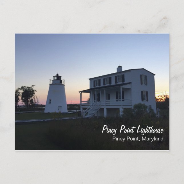 Carte postale Piney Point Lighthouse (Devant)