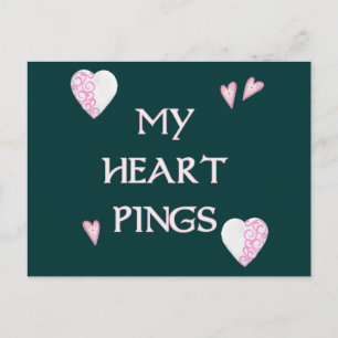 Carte Postale Ping Ping Pings Heart