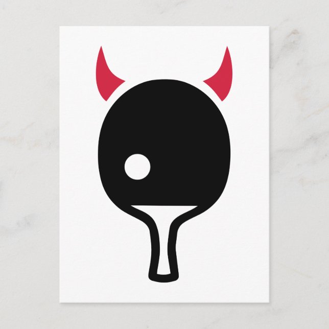 Carte Postale Ping Pong ping-pong Devil (Devant)