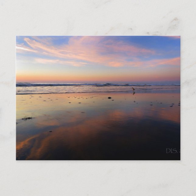 Carte postale Pink Beach Sunrise (Devant)