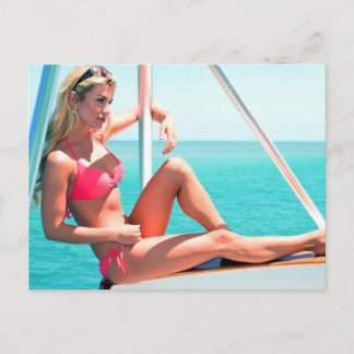 Carte postale Pink Bikini