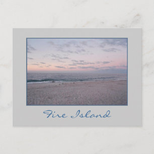 Carte postale 'Pink & Blue Beach at Dawn'