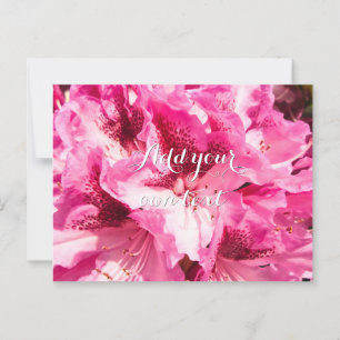 Carte Postale Pink Floral Bliss - Personnalisé
