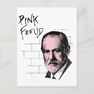 Carte Postale Pink Freud Sigmund Freud
