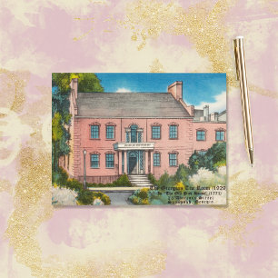 Carte Postale Pink House Savannah