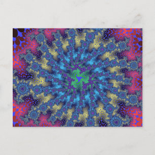 Carte Postale Pink Seafoam Burn