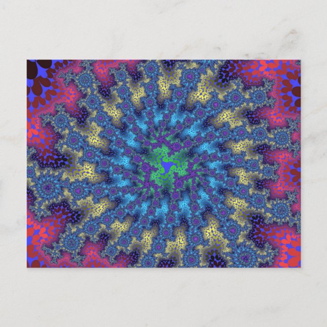 Carte Postale Pink Seafoam Burn (Devant)