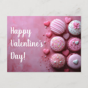 Carte Postale Pinke Macarones