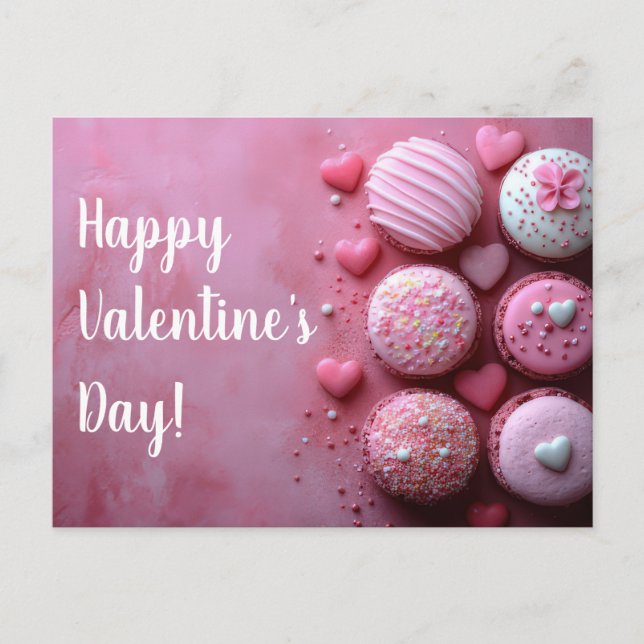 Carte Postale Pinke Macarones (Devant)