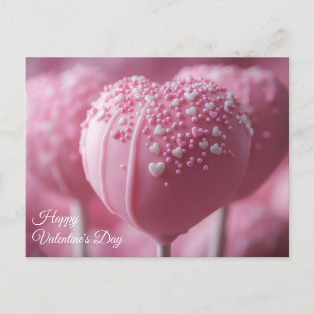 Carte Postale Pinker Cake Pop (Devant)